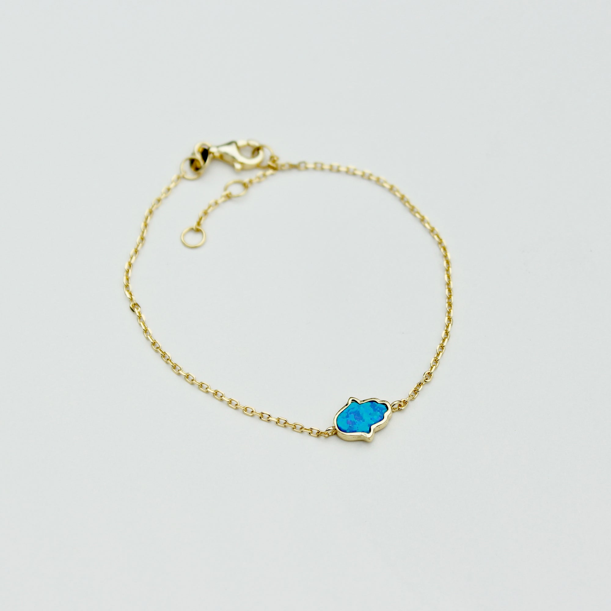 Safia Opal Hamsa Bracelet Bracelets P&K   