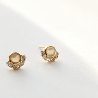 Aliana Opal Earrings Earrings P&K   