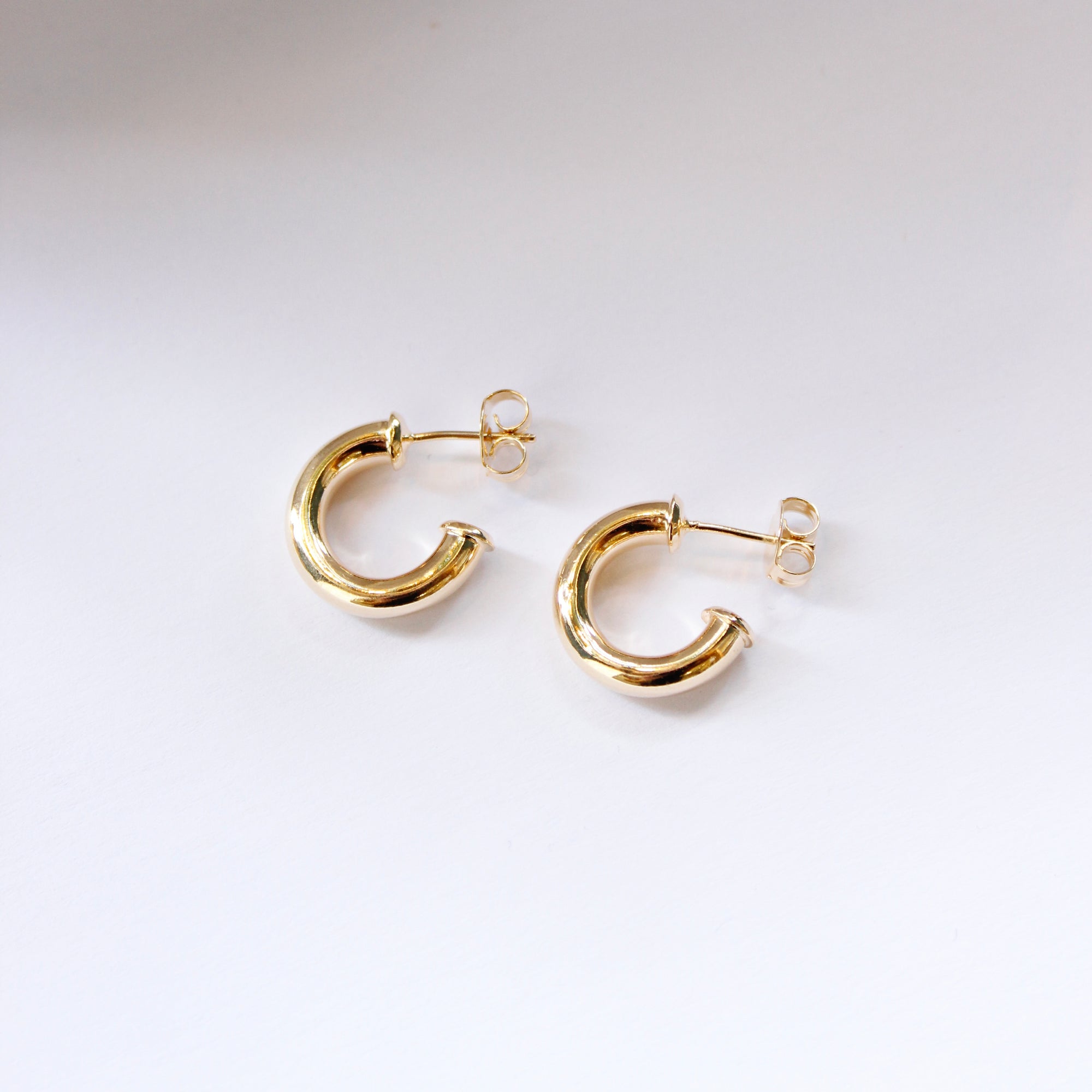 Classic Tube Hoops | X-Small Earrings P&K   