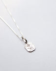Love Token Necklace Square | Silver Necklaces Leah Alexandra   