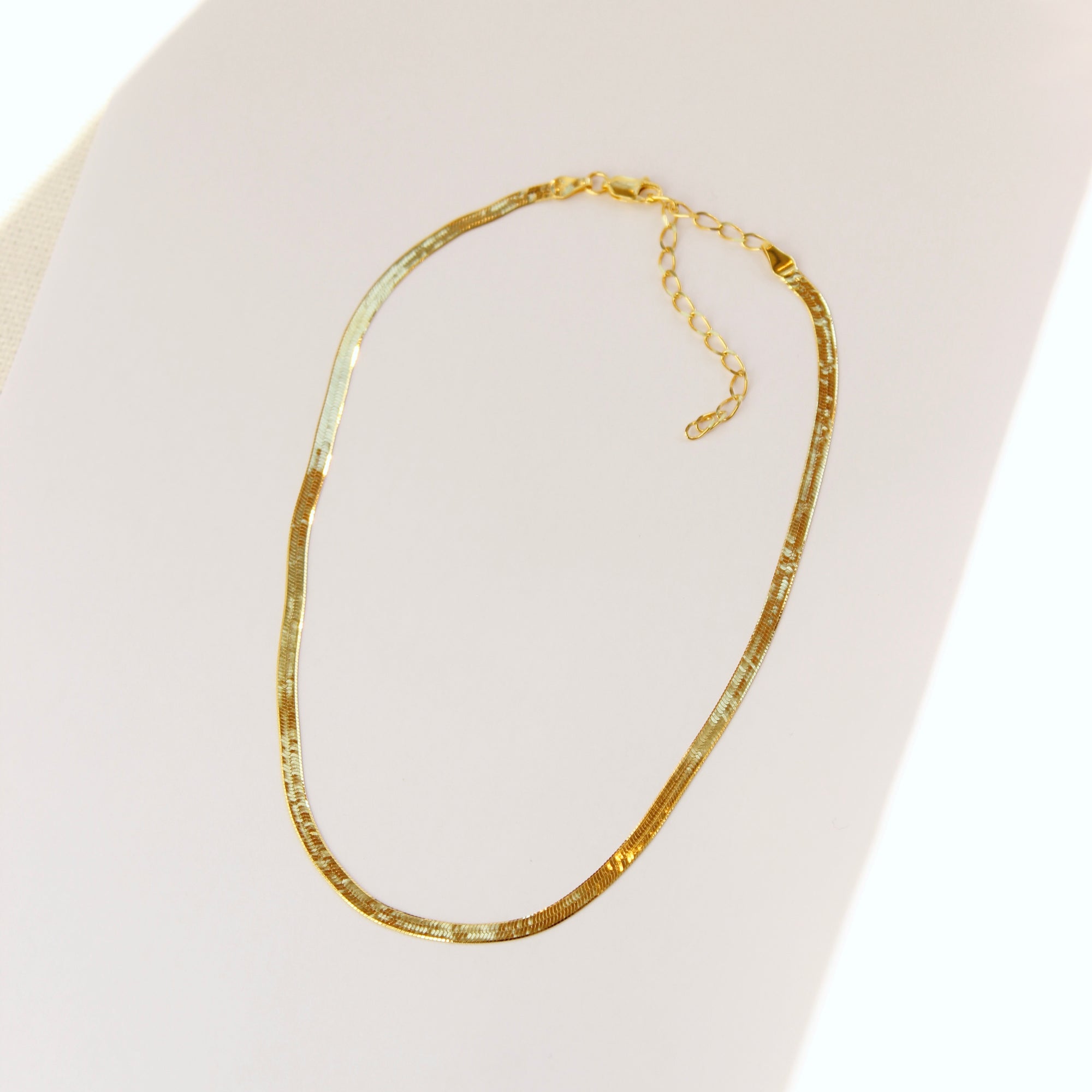 Thin Herringbone Necklace Necklaces Jewelry Design Group   