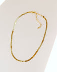 Thin Herringbone Necklace Necklaces Jewelry Design Group   