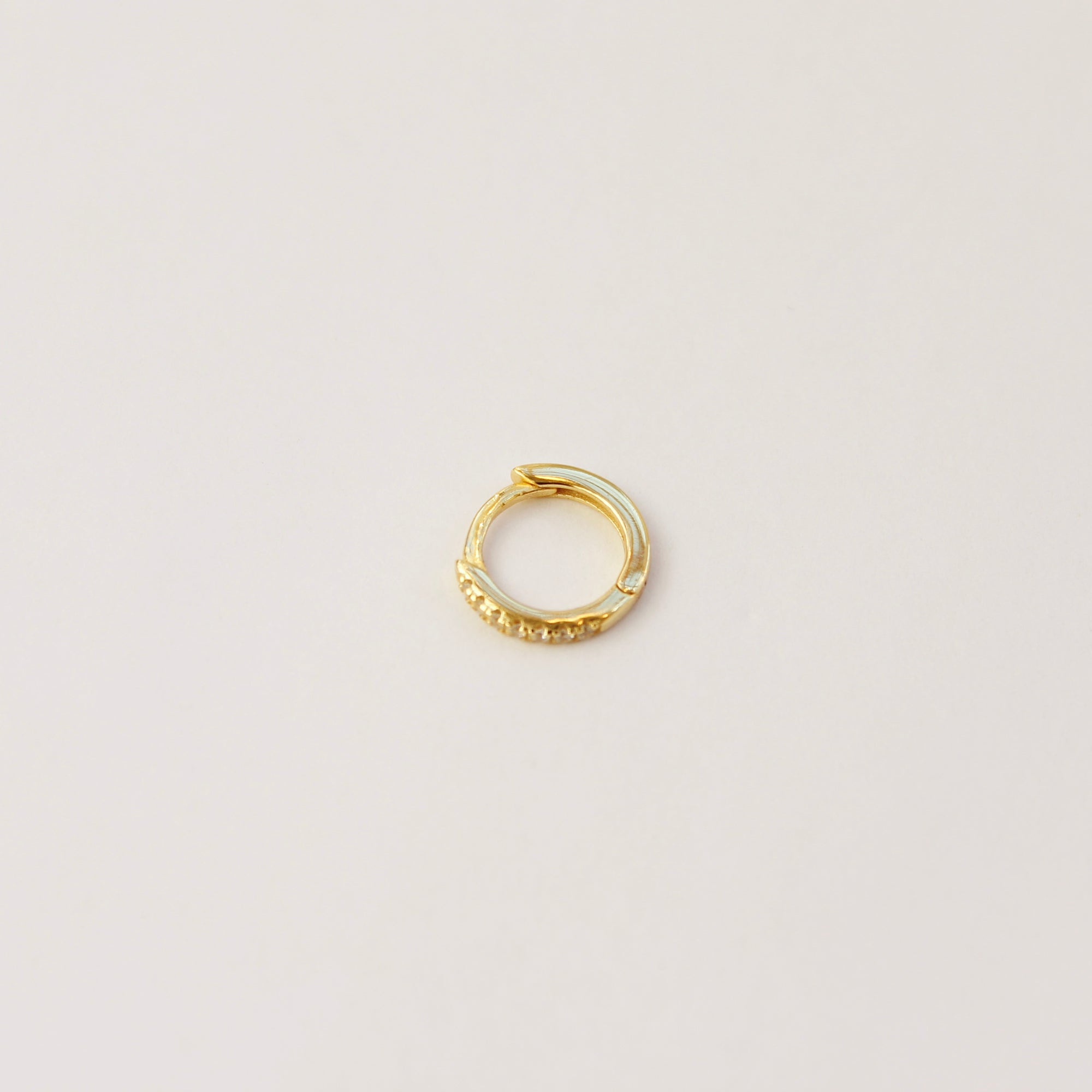 Lani Huggie Hoop Earring | Single Earrings P&K   