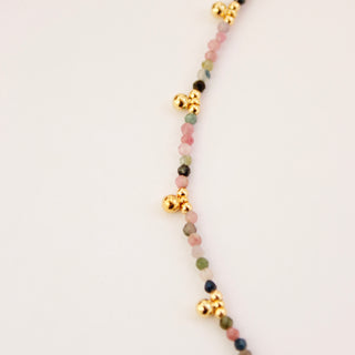 Khaya Beaded Gem Choker Necklaces P&K   