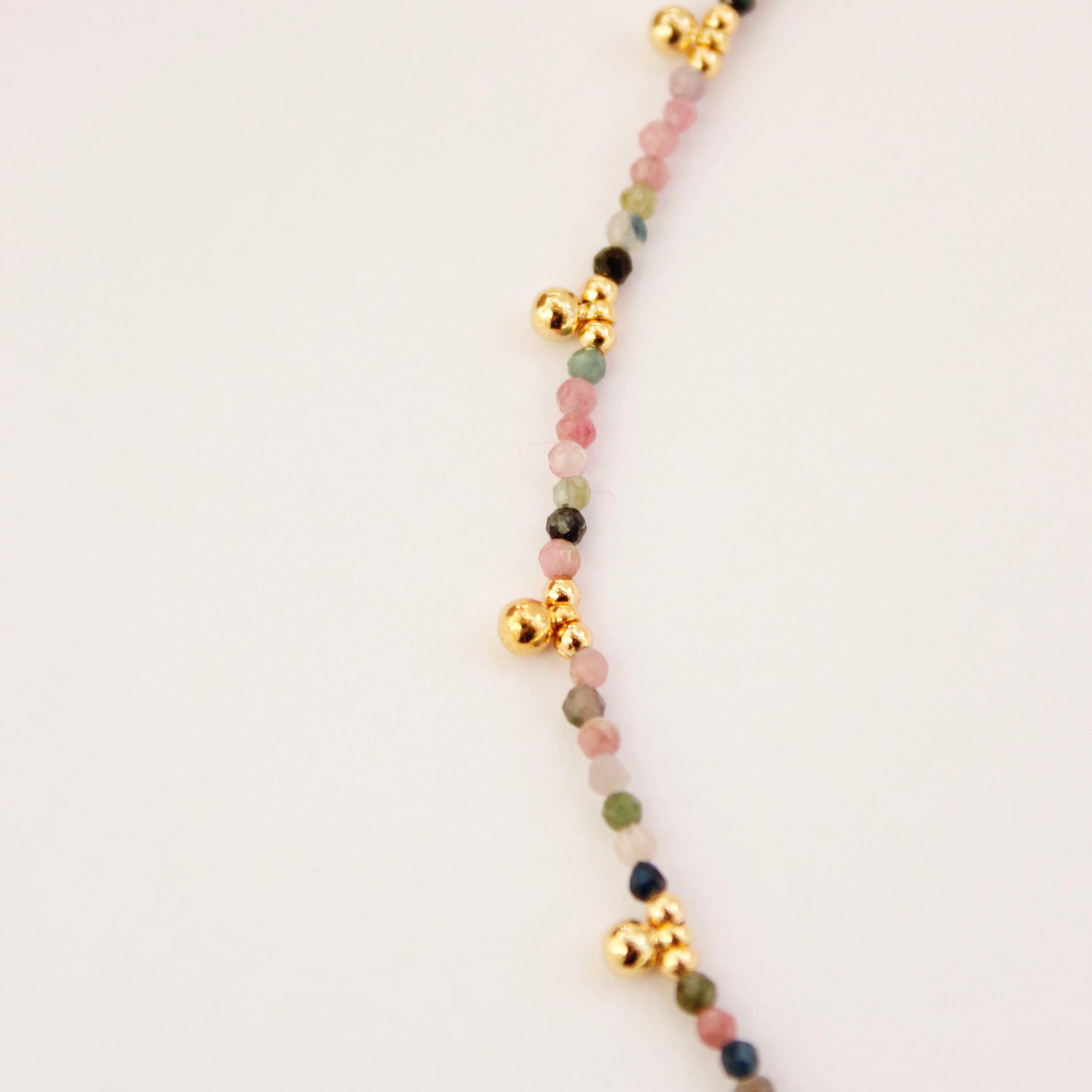Khaya Beaded Gem Choker Necklaces P&amp;K   