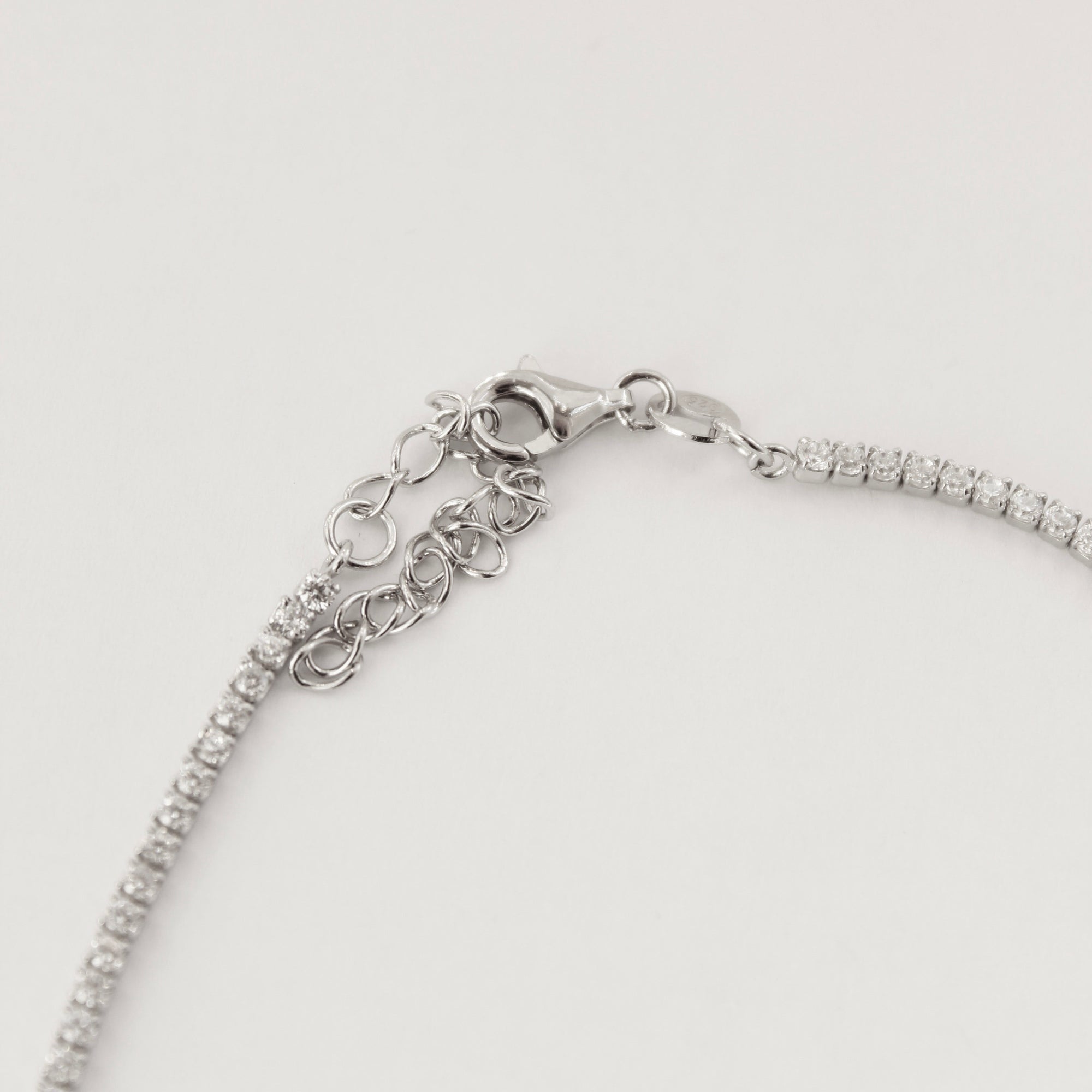 Leslie Crystal Choker Necklace Necklaces P&K   