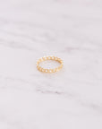 Mini Chain Ring Rings P&K Yellow gold 5 