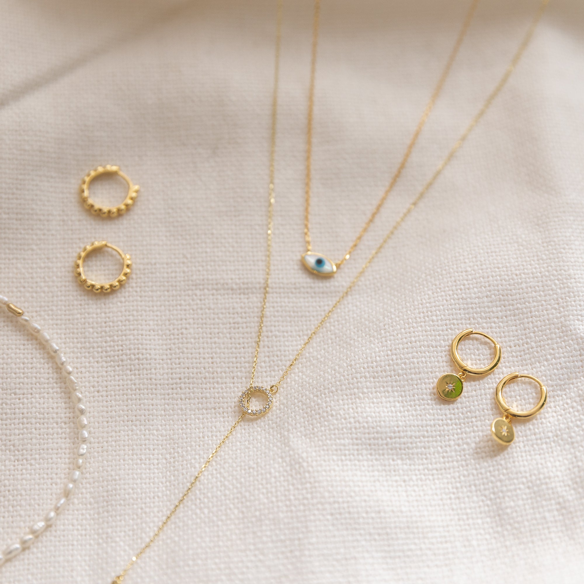 Emily Pull Through Bar Lariat Necklaces P&K   