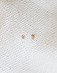 Teeny Tiny Bezel Stud Earrings Earrings P&K   