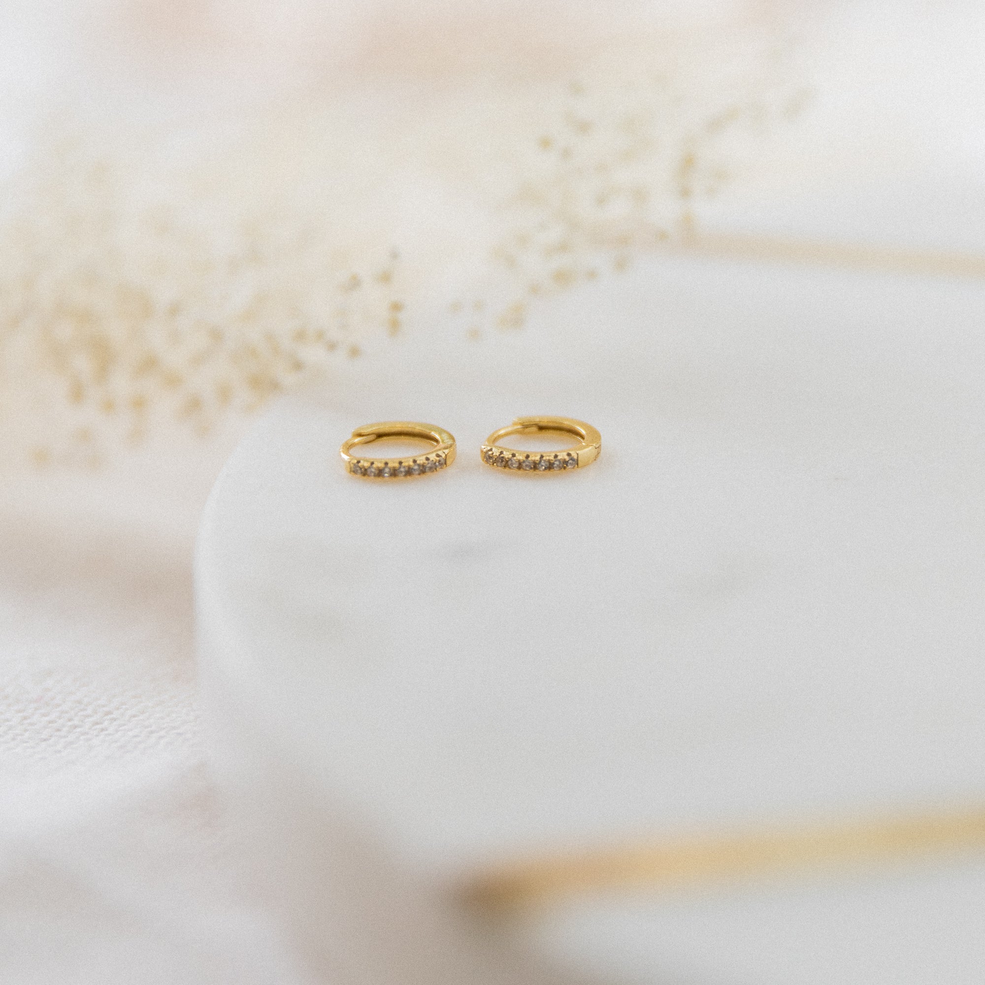 Lani Huggie Hoop Earring | Single Earrings P&amp;K   