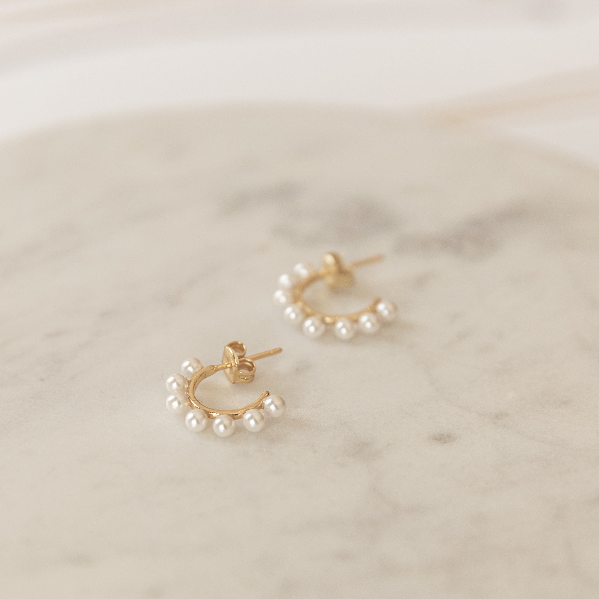Mabe Pearl Earrings Earrings P&K   