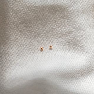 Teeny Tiny Ball Stud Earrings | 14K Earrings P&K 2mm  