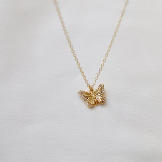 Monarch Butterfly Necklace Necklaces Katie Waltman Jewelry   