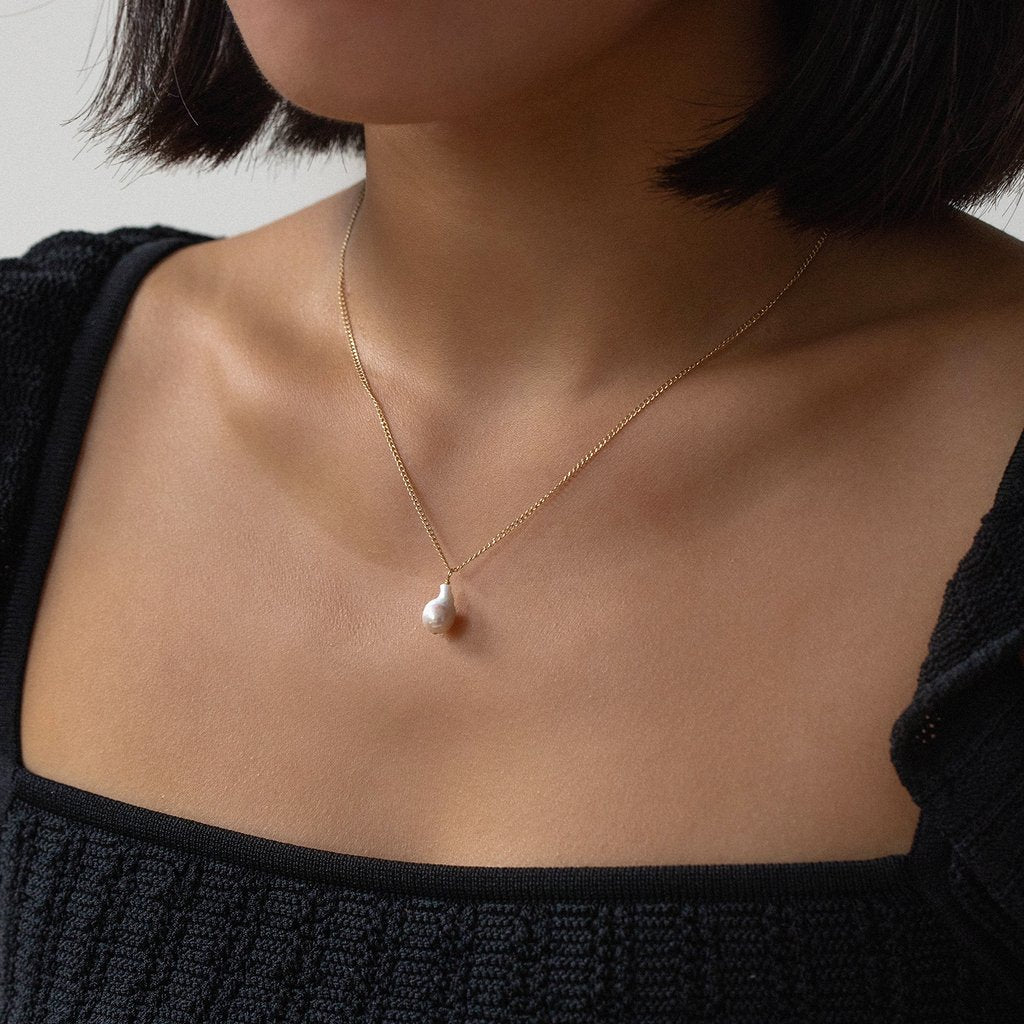Baby Baroque Necklace | Pearl Necklaces Leah Alexandra   
