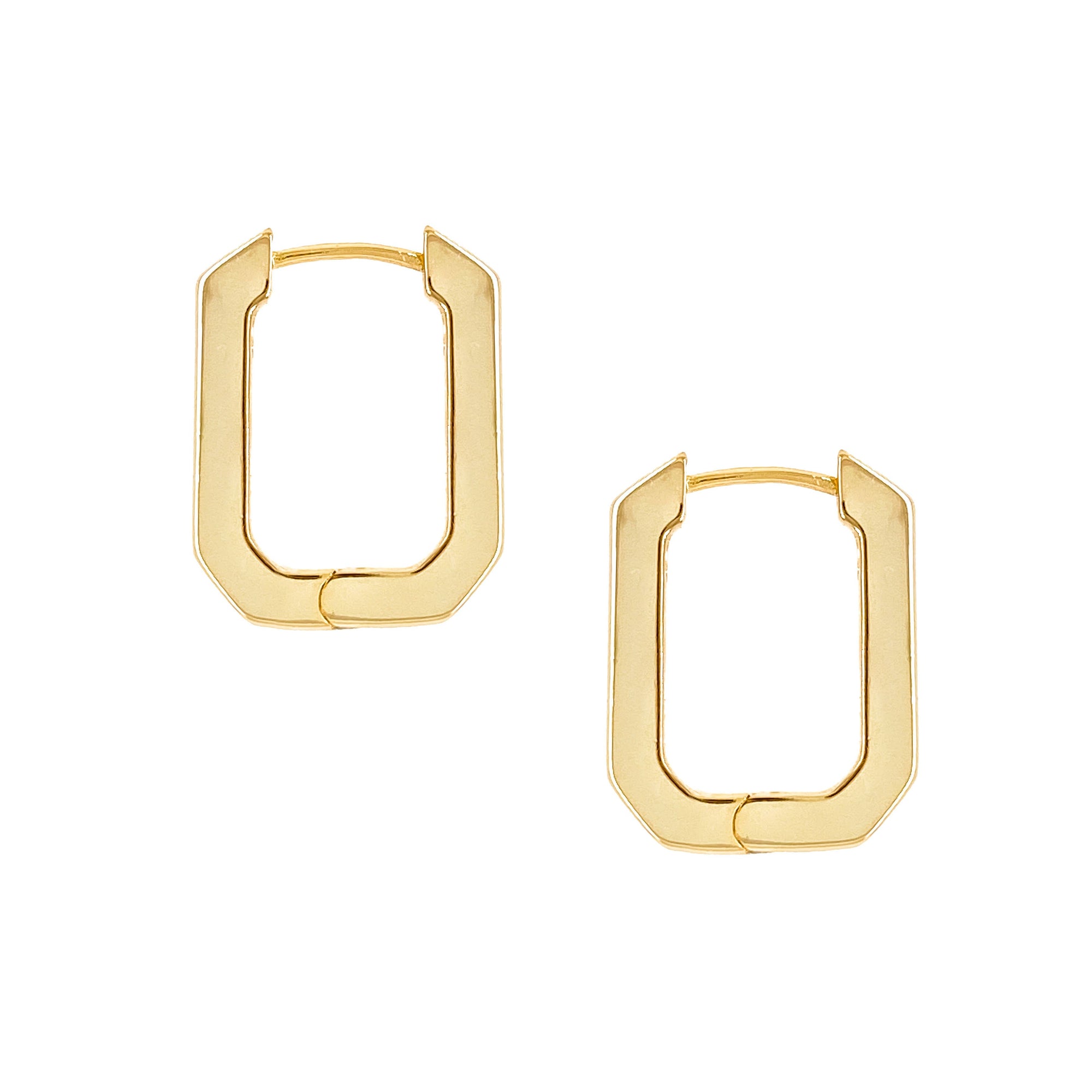Bridgette Hoops | Goldfill Earrings Mod + Jo   