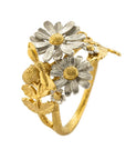 Posy Bloom Bee Ring Rings Alex Monroe 7  