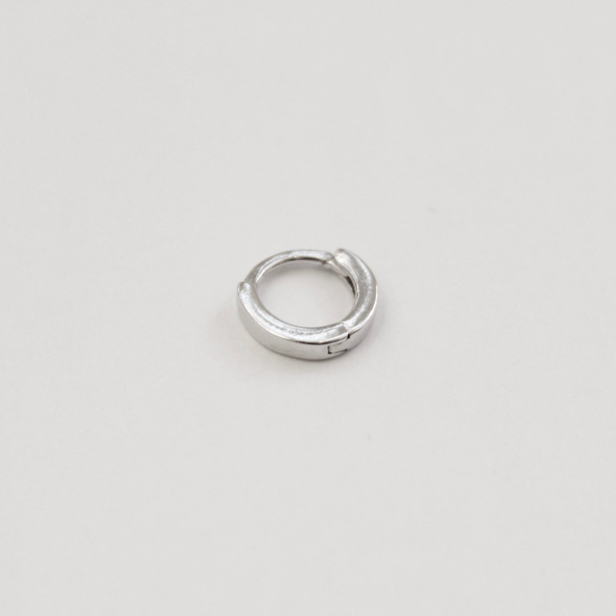 Tiny Huggie Hoop Earring | Single Earrings P&K Silver  