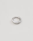 Tiny Huggie Hoop Earring | Single Earrings P&K Silver  