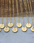 Birth Flower Necklace | Goldfill Necklaces LaaLee Jewelry   