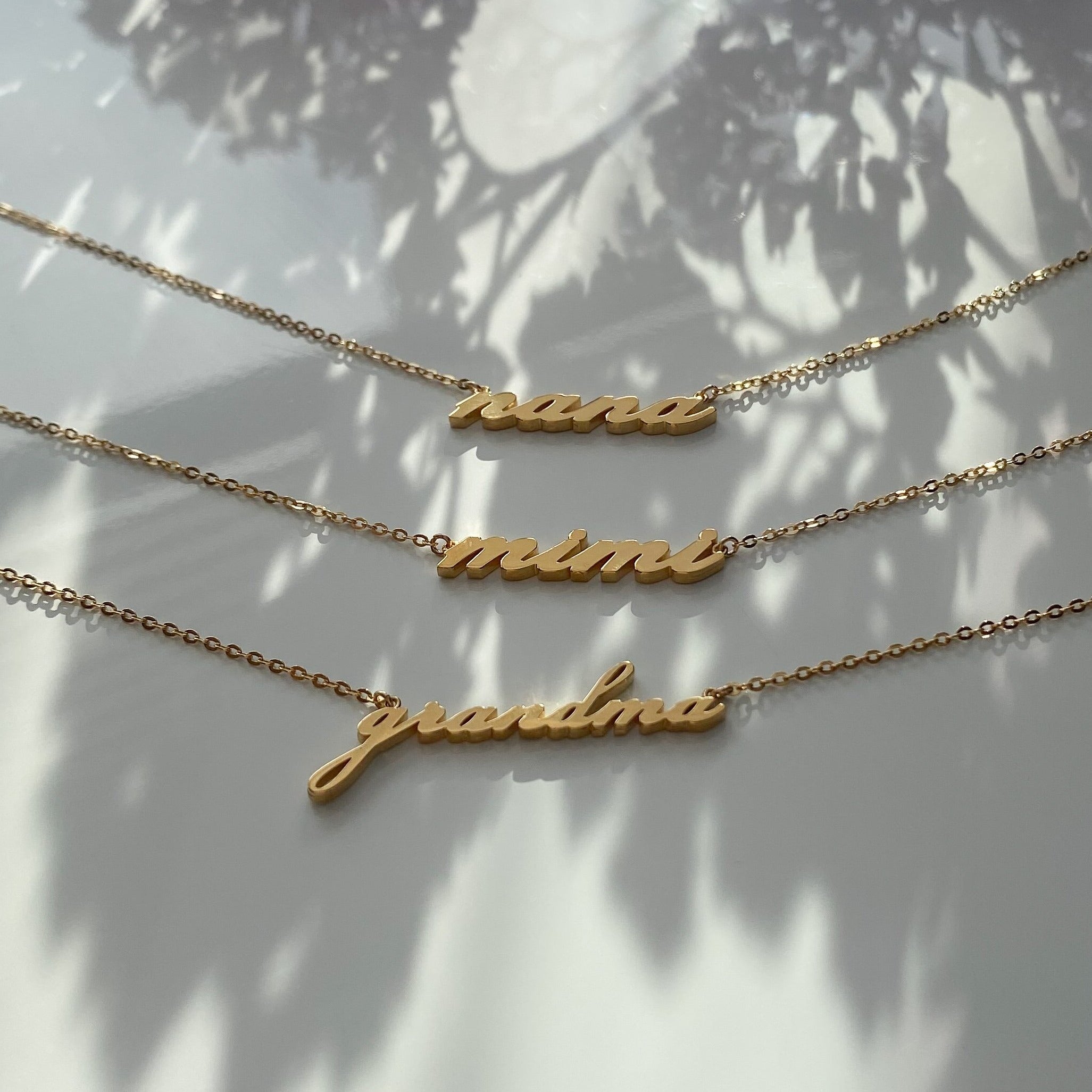 Mimi Disk Charm With Diamond | Gold Mimi Necklace Pendant – Helen Ficalora