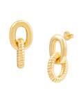 Zoe Link Earrings Earrings Mod + Jo Yellow Gold  