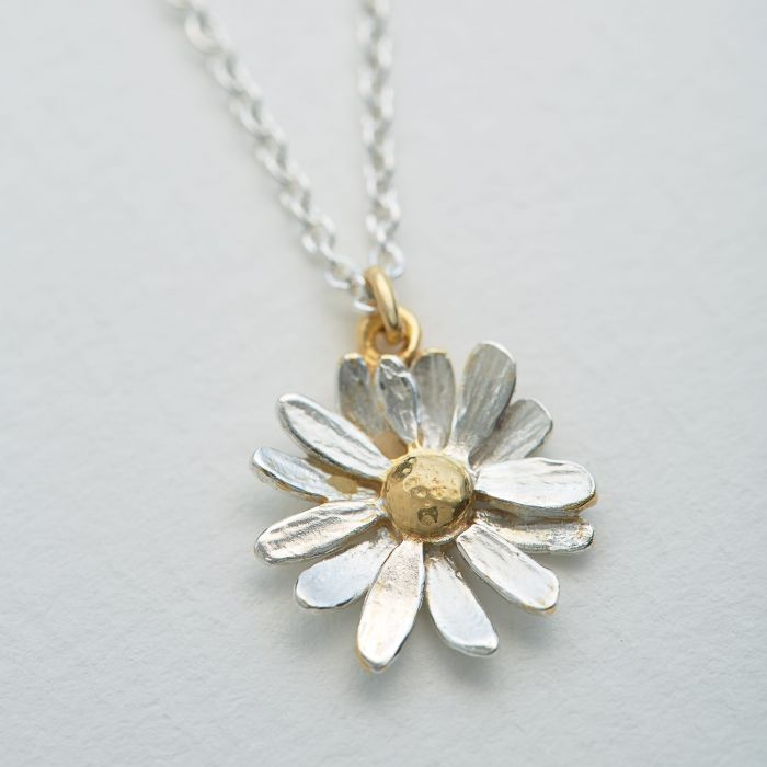 Daisy Charm Necklace Necklaces Alex Monroe   
